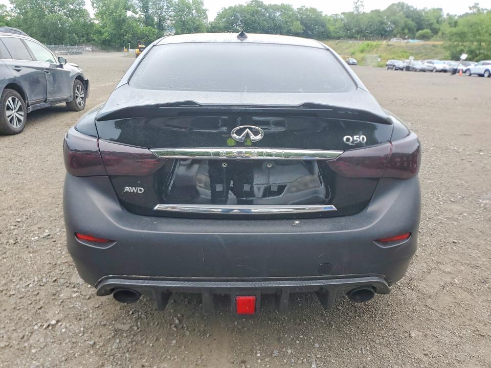 2016 Infiniti VIN JN1EV7AR4GM340125 COPART salvage auction — FRONT END, Ny - Mv-907A Salvage Certificate, sold $2,450 on 2026-07-28 (photo 6)