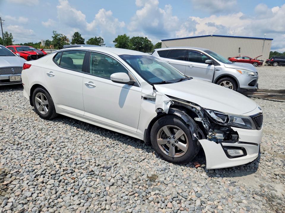 2014 Kia VIN 5XXGM4A7XEG312466 COPART salvage auction — FRONT END, GA - CERT OF TITLE-SALVAGE, sold $825 on 2026-07-30 (photo 4)
