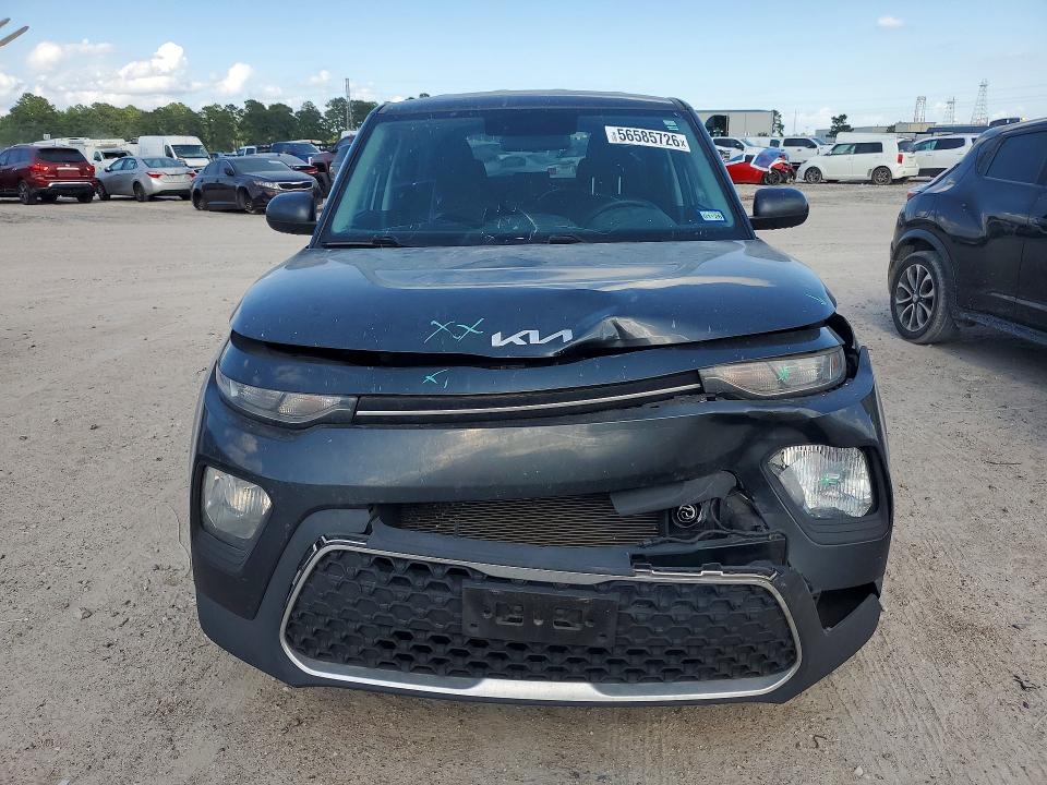 2022 Kia Soul VIN KNDJ23AU3N7805894 COPART salvage auction — FRONT END, Tx - Salvage Vehicle Title, sold $200 on 2026-07-28 (photo 5)