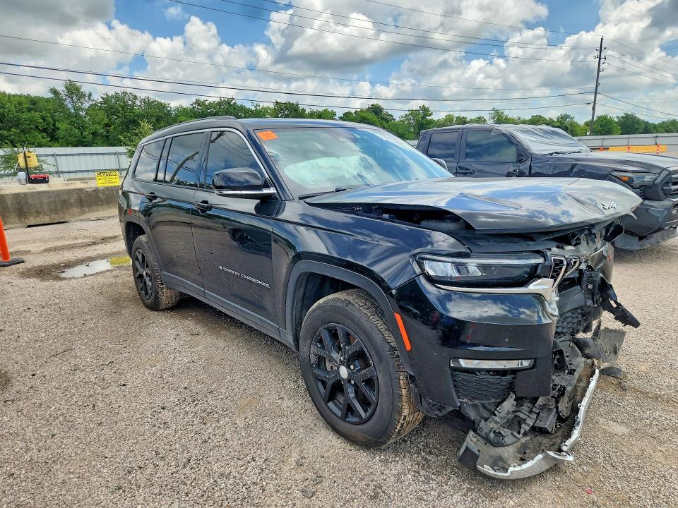 2024 Jeep Grand cherokee l VIN 1C4RJKBG3R8919290 COPART salvage auction — FRONT END, Tx - Certificate Of Title, sold $8,400 on 2026-07-02 (photo 4)