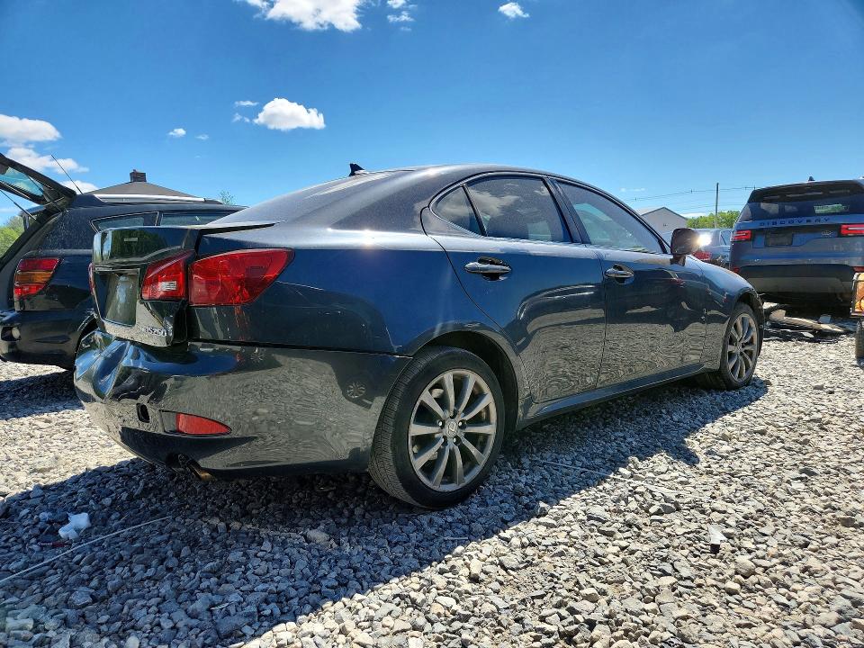2007 Lexus Is 250 VIN JTHCK262675008790 COPART salvage auction — FRONT END, MA - CERT OF TITLE-RECONSTRCTD COLL, sold $400 on 2026-07-17 (photo 3)