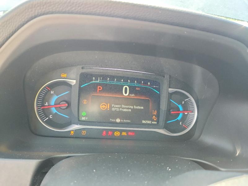 2022 Honda Pilot VIN 5FNYF5H27NB015950 COPART salvage auction — FRONT END, Ga - Cert Of Title-Salvage, sold $10,300 on 2026-07-28 (photo 9)