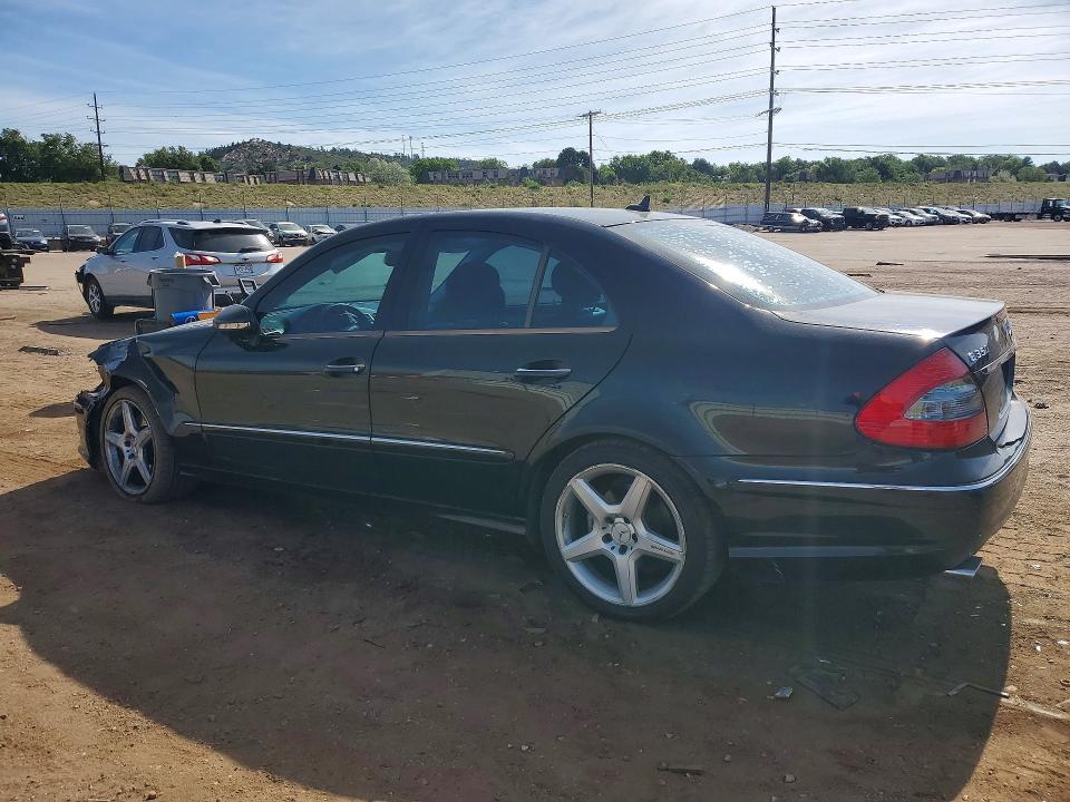 2009 Mercedes-benz E-class VIN WDBUF87X59B391583 COPART salvage auction — FRONT END, CO - SALVAGE TITLE (P), sold $425 on 2026-08-17 (photo 2)