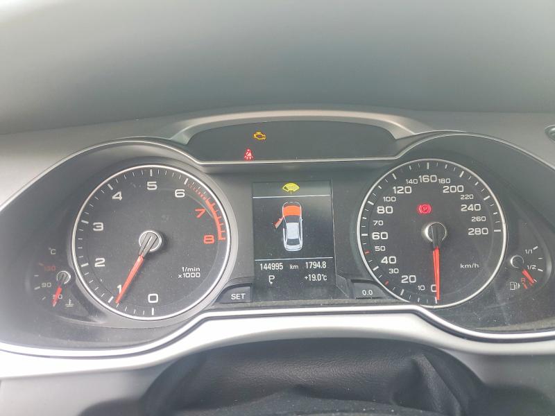2016 Audi A4 VIN WAUFFCFLXGN014008 COPART salvage auction — FRONT END, On - Permit No Brand - Unfit, sold $3,150 on 2026-07-14 (photo 9)