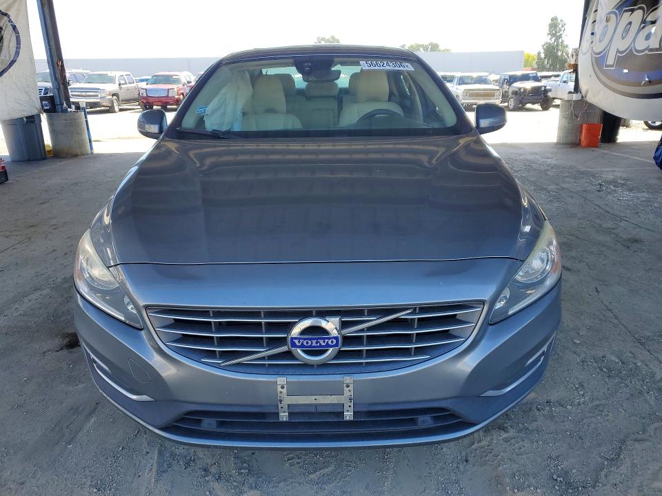 2016 Volvo S60 VIN YV126MFK8G2405751 COPART salvage auction — SIDE, Ca - Salvage Certificate, sold $500 on 2026-07-04 (photo 5)