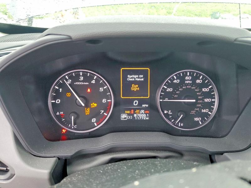 2025 Subaru Crosstrek VIN 4S4GUHM6XS3730253 COPART salvage auction — SIDE, NC - SALVAGE CERTIFICATE OF TITLE, sold $7,800 on 2026-08-06 (photo 9)