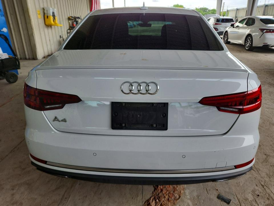 2019 Audi A4 VIN WAUHMAF48KA014584 COPART salvage auction — FRONT END, Ca - Salvage Certificate, sold $2,500 on 2026-07-15 (photo 6)