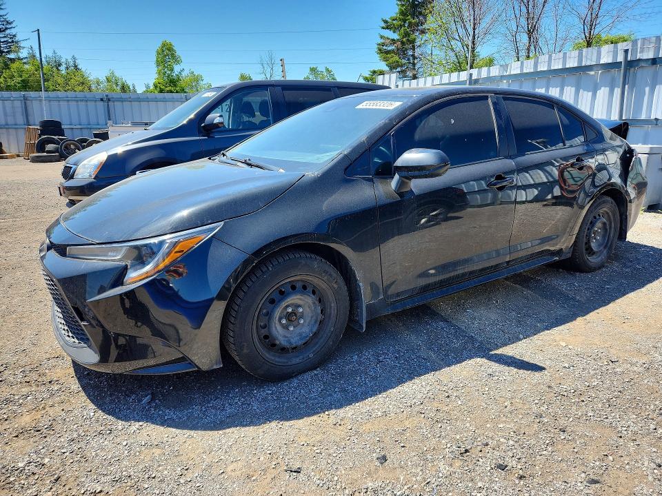 2022 Toyota Corolla VIN 5YFBPMBE4NP280362 COPART salvage auction — REAR END, On - Bill Of Sale - Parts Only, sold $2,300 on 2026-07-21 (photo 1)