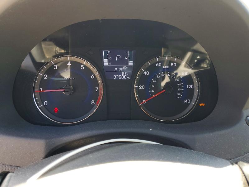 2017 Hyundai VIN KMHCT4AE0HU334003 COPART salvage auction — REAR END, Md - Cert Of Salvage > 75% Damage, sold $650 on 2026-07-28 (photo 9)