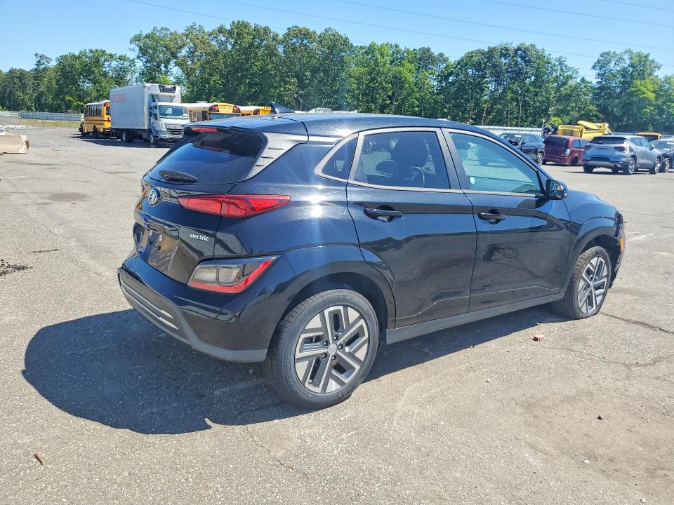 2023 Hyundai Kona VIN KM8K33AG1PU186482 COPART salvage auction — UNDERCARRIAGE, Fl - Certificate Of Destruction, sold $4,100 on 2026-07-28 (photo 3)