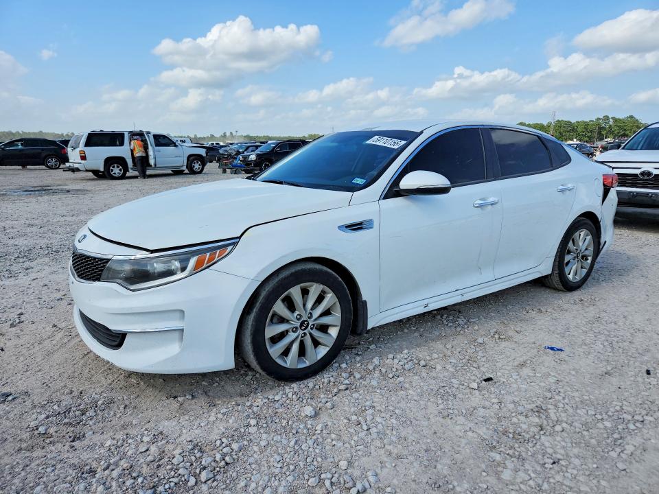 2018 Kia Optima VIN 5XXGT4L30JG269490 COPART salvage auction — REAR END, Tx - Certificate Of Title (P), sold $2,650 on 2026-07-10 (photo 1)