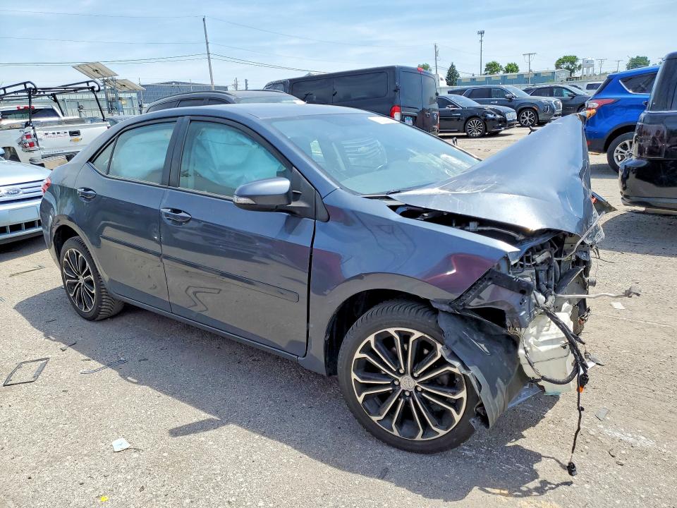2014 Toyota Corolla VIN 5YFBURHE3EP082370 COPART salvage auction — FRONT END, Il - Salvage Certificate, sold $275 on 2026-07-27 (photo 4)