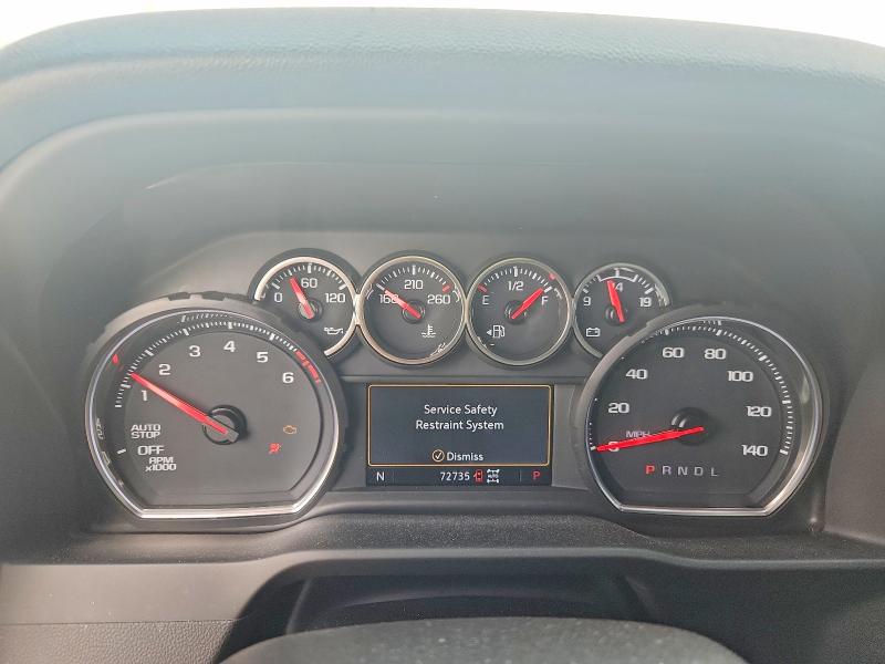 2022 Chevrolet Silverado VIN 3GCPYJEK6NG150639 COPART salvage auction — REAR END, Nc - Salvage Certificate Of Title, sold $9,600 on 2026-07-27 (photo 9)