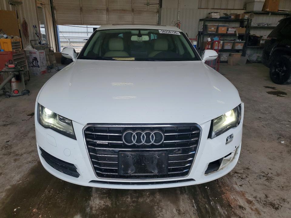 2014 Audi A7 VIN WAUWGAFC5EN079850 COPART salvage auction — FRONT END, Tx - Certificate Of Title, sold $1,450 on 2026-07-17 (photo 5)