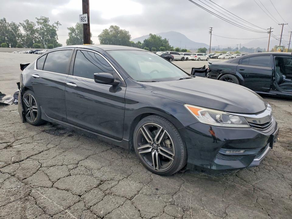 2016 Honda VIN 1HGCR2F58GA228352 COPART salvage auction — REAR END, Ca - Salvage Certificate, sold $2,750 on 2026-07-20 (photo 4)