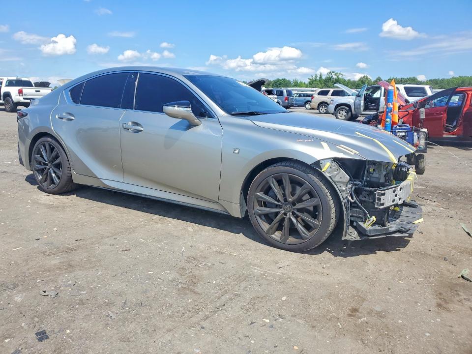 2023 Lexus Is VIN JTHGZ1B23P5069382 COPART salvage auction — FRONT END, Va - Cert Of Title - Salvage, sold $1,900 on 2026-07-29 (photo 4)