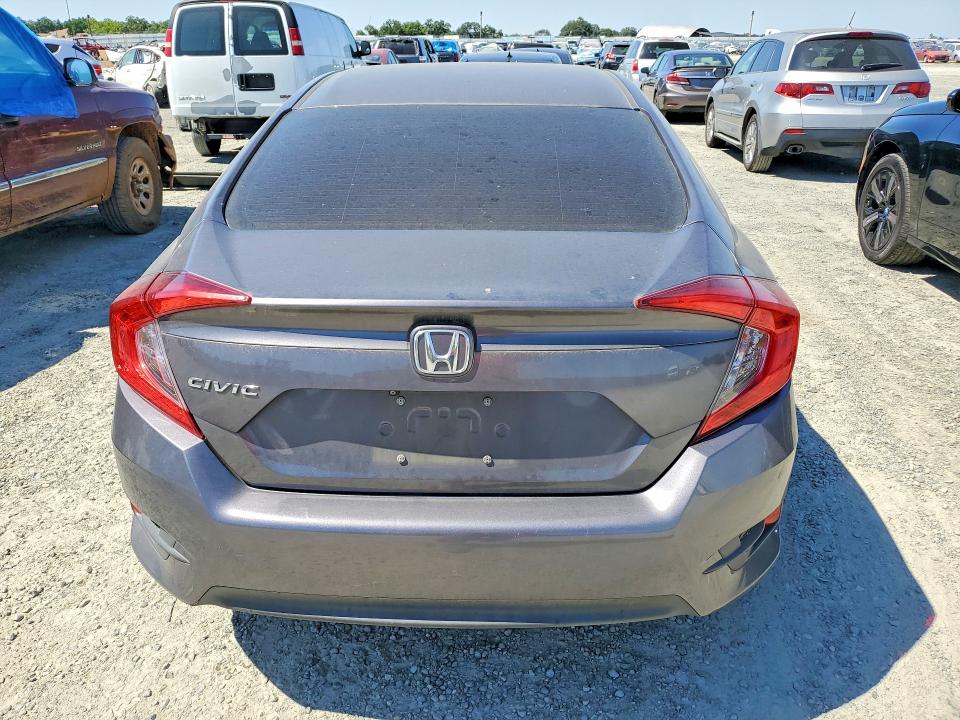 2016 Honda Civic VIN 19XFC2F50GE211085 COPART salvage auction — SIDE, Ca - Salvage Certificate, sold $3,900 on 2026-07-02 (photo 6)