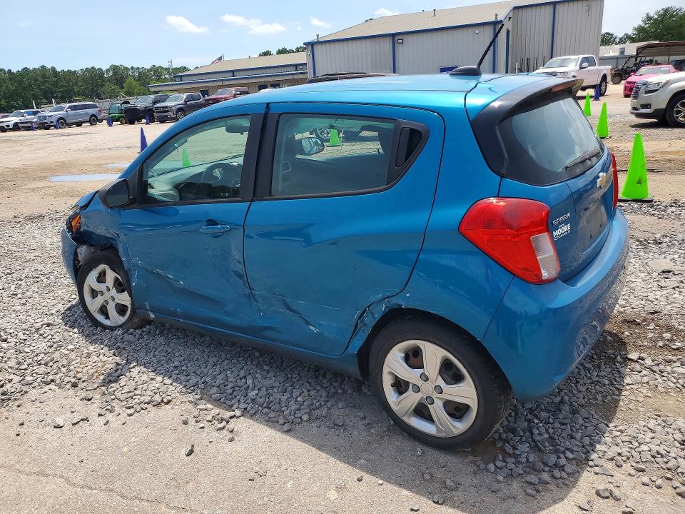 2021 Chevrolet Spark VIN KL8CA6SA8MC709226 COPART salvage auction — FRONT END, MS - CERT OF TITLE-SALVAGED, sold $1,400 on 2026-07-24 (photo 2)