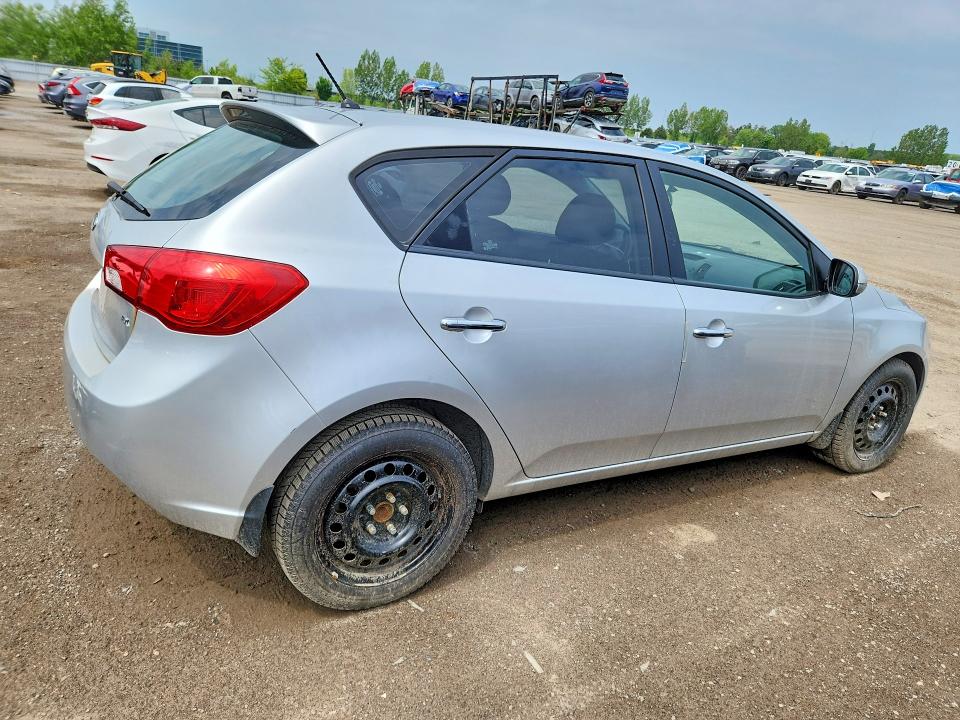 2011 Kia Forte VIN KNAFU5A22B5443734 COPART salvage auction — FRONT END, On - Permit Salvage, sold $400 on 2026-07-07 (photo 3)