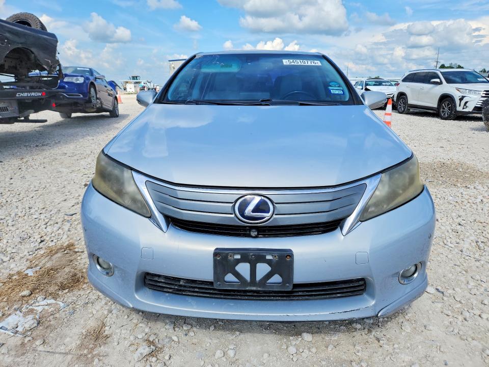 2010 Lexus Hs 250h VIN JTHBB1BA5A2003415 COPART salvage auction — SIDE, TX - SALVAGE VEHICLE TITLE, sold $950 on 2026-07-02 (photo 5)
