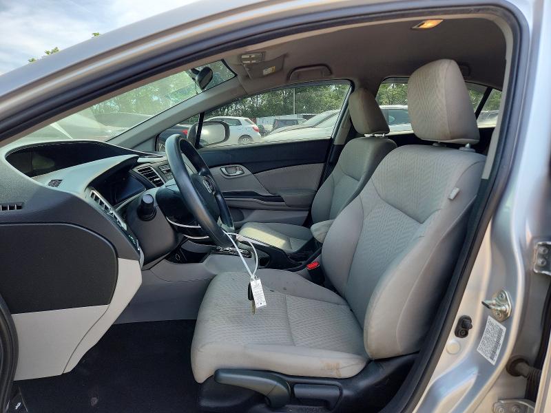 2015 Honda VIN 19XFB2F52FE116707 COPART salvage auction — REAR END, Md - Cert Of Salvage > 75% Damage, sold $2,500 on 2026-07-02 (photo 7)