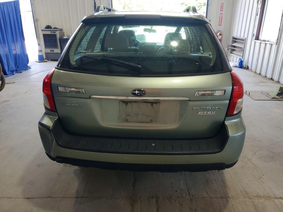 2009 Subaru Outback VIN 4S4BP60C297339828 COPART salvage auction — ROOF, WV - CERTIFICATE OF TITLE, sold $325 on 2026-07-02 (photo 6)