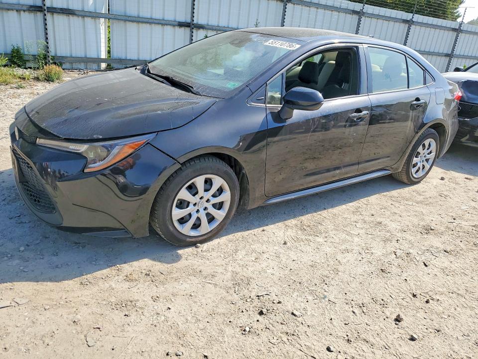 2022 Toyota Corolla VIN JTDEPMAE8NJ190229 COPART salvage auction — FRONT END, VA - CERT OF TITLE - SALVAGE, sold $3,400 on 2026-07-28 (photo 1)