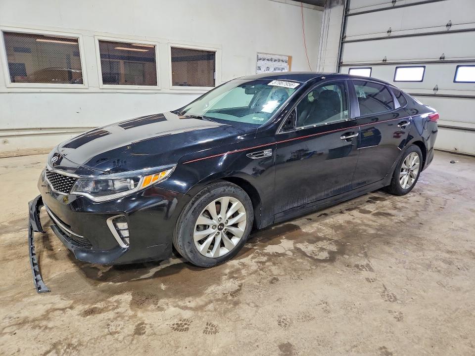 2018 Kia Optima VIN 5XXGT4L36JG230984 COPART salvage auction — VANDALISM, Mn - Certificate Of Title, sold $2,450 on 2026-07-21 (photo 1)
