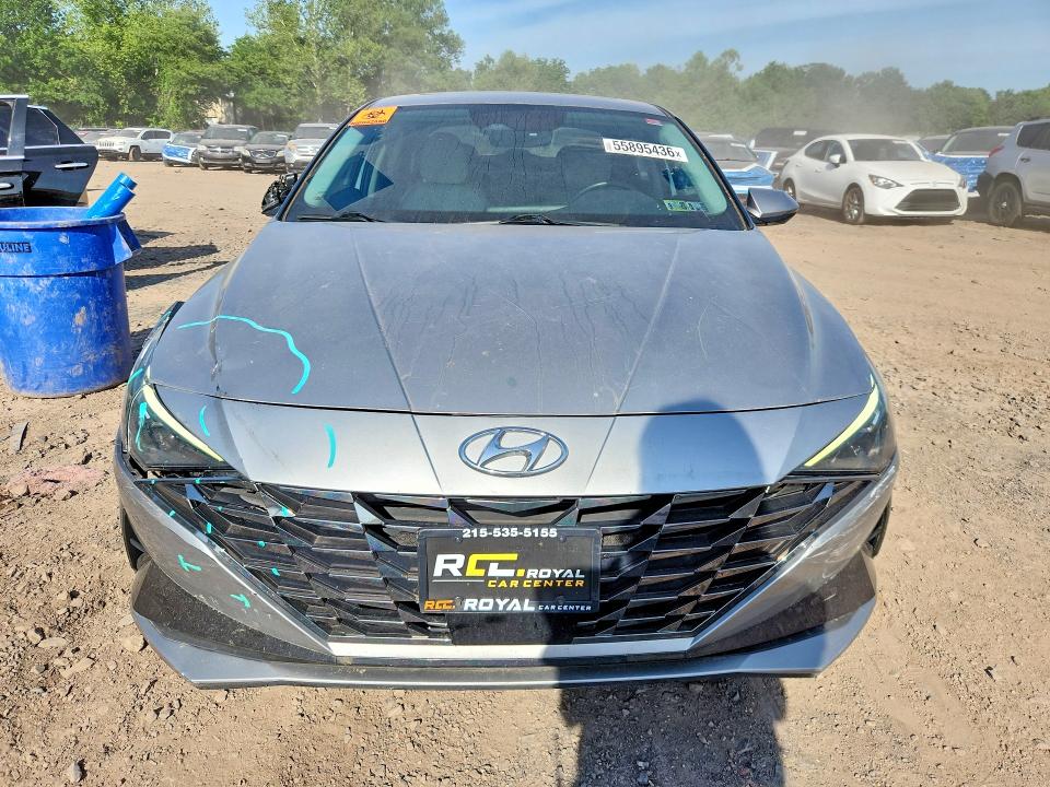 2021 Hyundai Elantra VIN 5NPLP4AG2MH012784 COPART salvage auction — SIDE, Pa - Certificate Of Salvage, sold $4,600 on 2026-07-20 (photo 5)