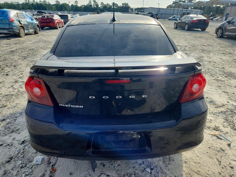 2012 Dodge Avenger VIN 1C3CDZAG4CN255666 COPART salvage auction — FRONT END, Ga - Cert Of Title-Salvage, sold $900 on 2026-07-06 (photo 6)