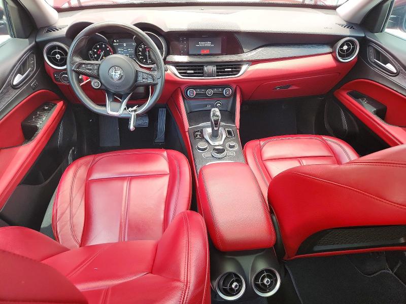 2021 Alfa romeo Stelvio VIN ZASPAJANXM7D14917 COPART salvage auction — REAR END, FL - CERT OF TITLE SLVG REBUILDABLE, sold $7,300 on 2026-07-17 (photo 8)