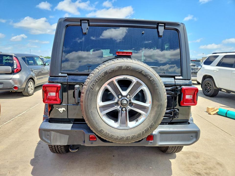 2020 Jeep Wrangler / VIN 1C4HJXEG7LW297476 COPART salvage auction — FRONT END, Tx - Salvage Vehicle Title, sold $12,100 on 2026-07-09 (photo 6)