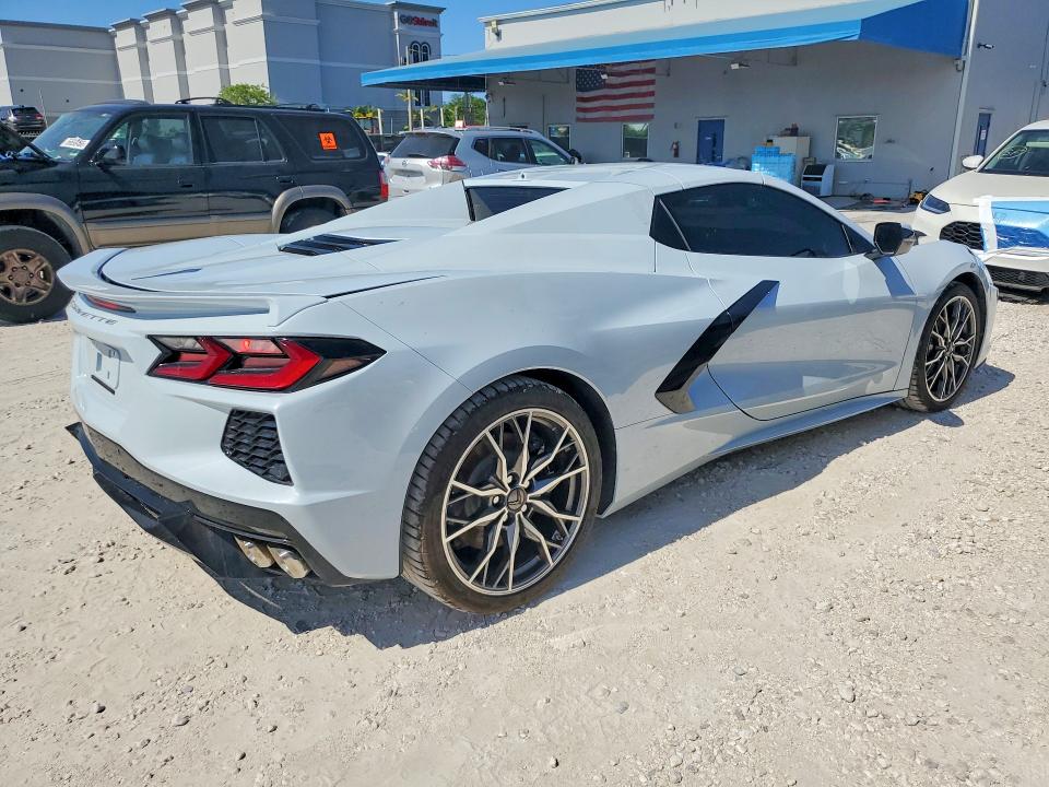 2024 Chevrolet Corvette stingray VIN 1G1YC3D47R5114675 COPART salvage auction — WATER/FLOOD, Ky - Cert Of Title-Salvage Water, sold $41,750 on 2026-07-02 (photo 3)