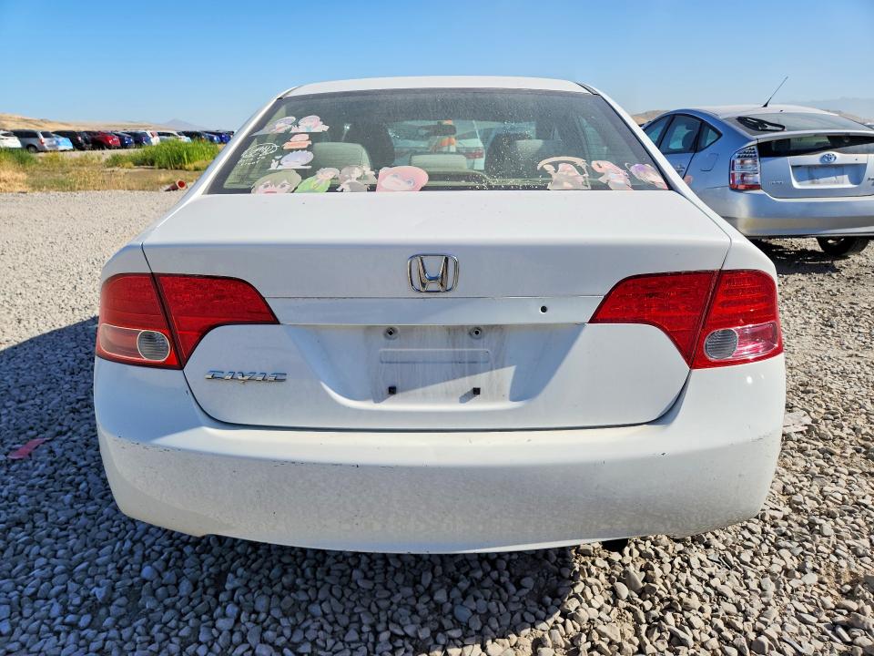 2008 Honda Civic VIN 1HGFA16578L070798 COPART salvage auction — FRONT END, UT - SALVAGE CERTIFICATE, sold $800 on 2026-07-10 (photo 6)