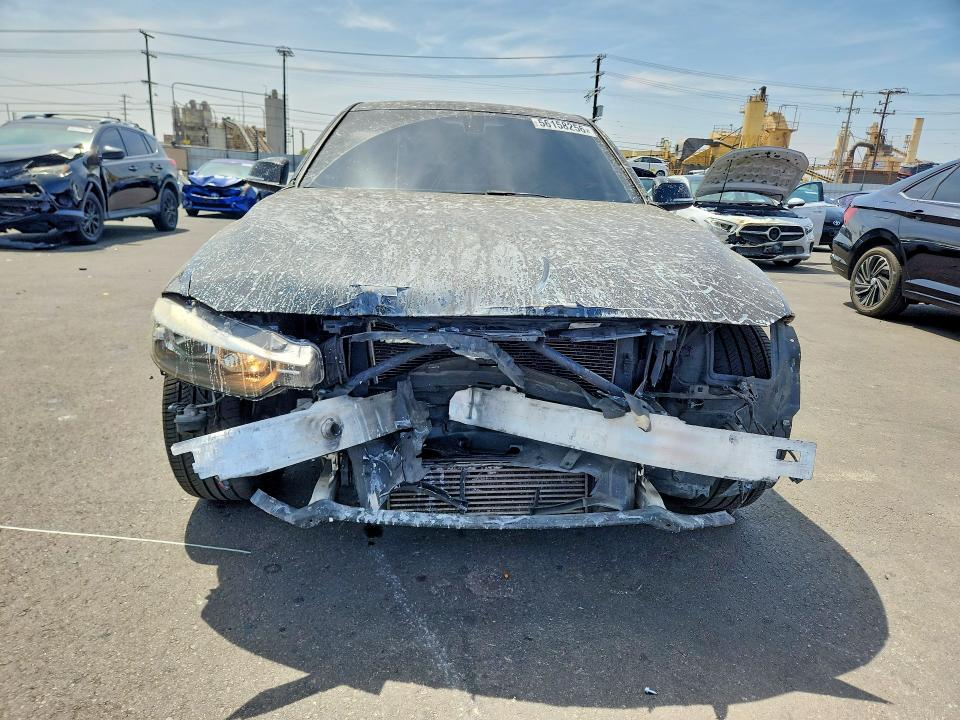 2013 BMW 3er VIN WBA3B1C53DF462251 COPART salvage auction — FRONT END, Ca - Salvage Certificate, sold $450 on 2026-07-13 (photo 5)