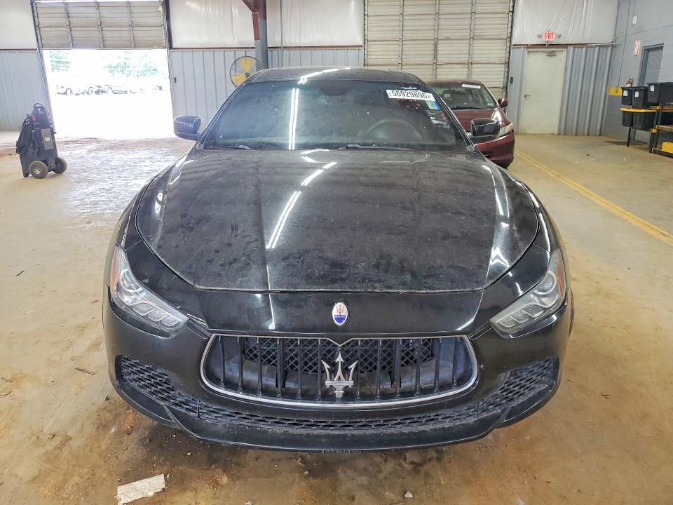2014 Maserati Ghibli VIN ZAM57XSA4E1112149 COPART salvage auction — UNDERCARRIAGE, Nc - Dealer Only Clean Title, sold $4,600 on 2026-07-29 (photo 5)
