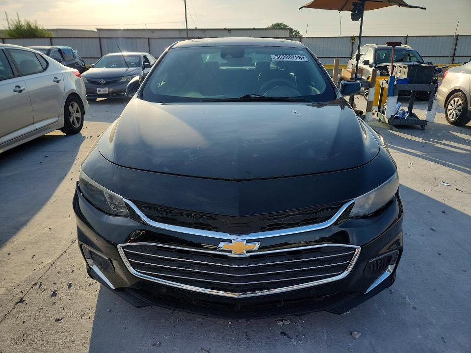 2017 Chevrolet Malibu VIN 1G1ZH5SX9HF159656 COPART salvage auction — FRONT END, Tx - Salvage Vehicle Title, sold $2,200 on 2026-07-02 (photo 5)