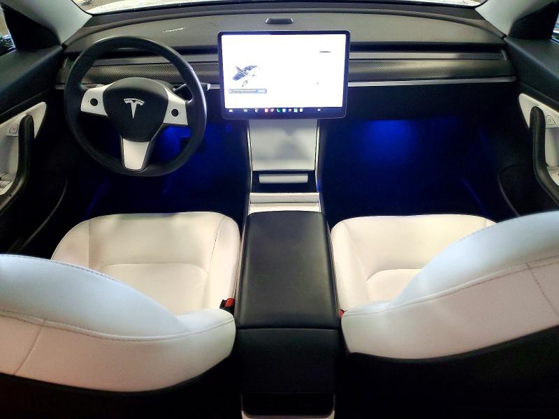 2020 Tesla Model 3 VIN 5YJ3E1EB4LF606986 COPART salvage auction — REAR END, Mn - Cert Of Title-Salvage, sold $4,250 on 2026-08-25 (photo 8)