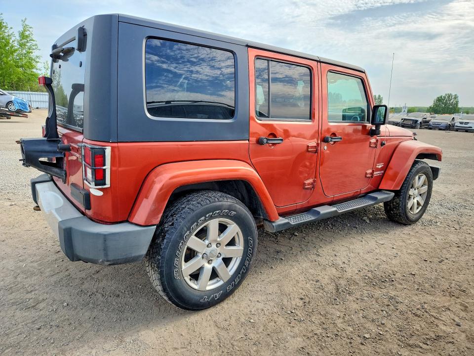 2009 Jeep Wrangler unlimited VIN 1J4GA59149L731962 COPART salvage auction — FRONT END, ON - PERMIT SALVAGE, sold $1,800 on 2026-07-28 (photo 3)