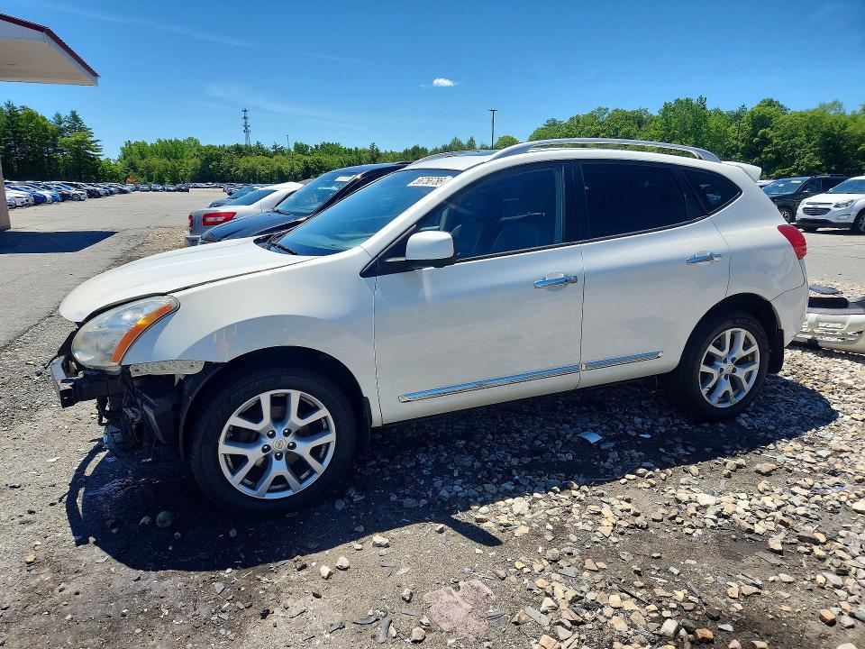 2013 Nissan Rogue VIN JN8AS5MVXDW610111 COPART salvage auction — FRONT END, Wv - Salvage Certificate, sold $475 on 2026-07-16 (photo 1)