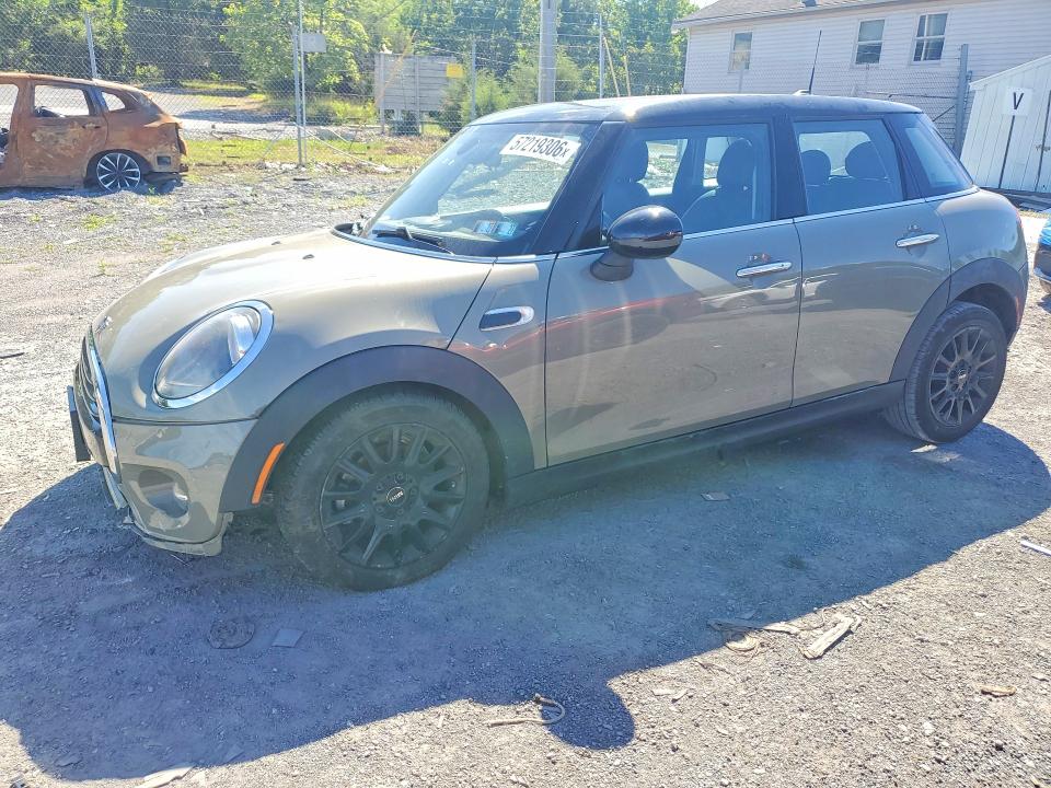 2019 Mini Cooper VIN WMWXU1C54K2J01577 COPART salvage auction — FRONT END, Pa - Certificate Of Salvage, sold $1,900 on 2026-08-13 (photo 1)