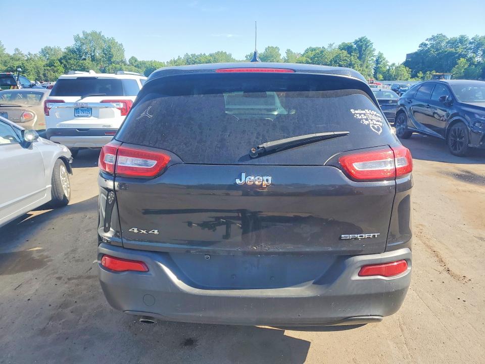 2014 Jeep VIN 1C4PJMAB7EW272990 COPART salvage auction — MINOR DENT/SCRATCHES, Ct - Certificate Of Title, sold $1,150 on 2026-07-31 (photo 6)