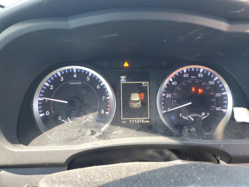 2019 Toyota VIN 5TDZZRFH5KS347290 COPART salvage auction — SIDE, SC - CERT OF TITLE-SALVAGE, sold $5,200 on 2026-07-08 (photo 9)
