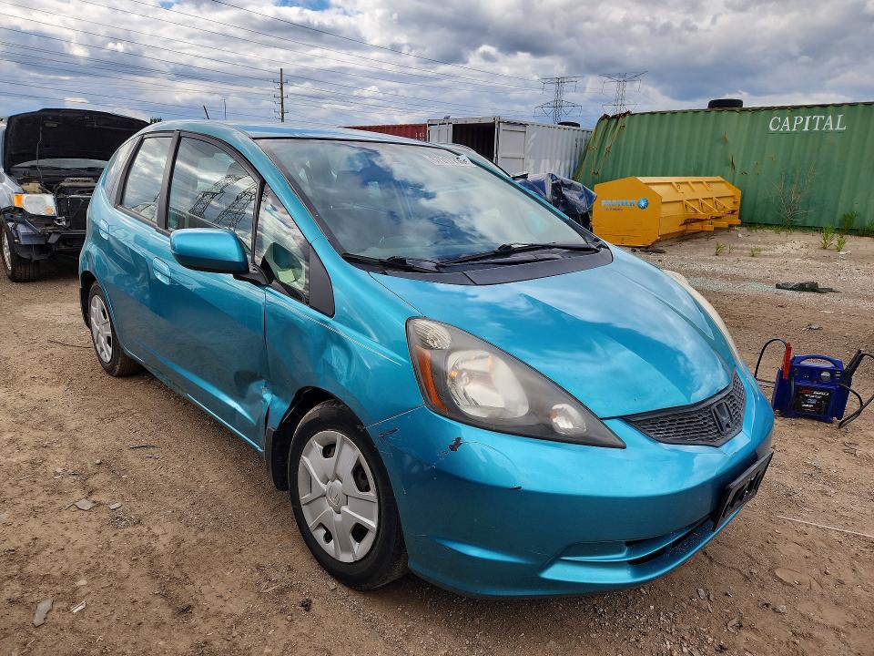 2012 Honda VIN JHMGE8H39CC023064 COPART salvage auction — SIDE, WV - SALVAGE CERTIFICATE, sold $1,200 on 2026-07-30 (photo 4)