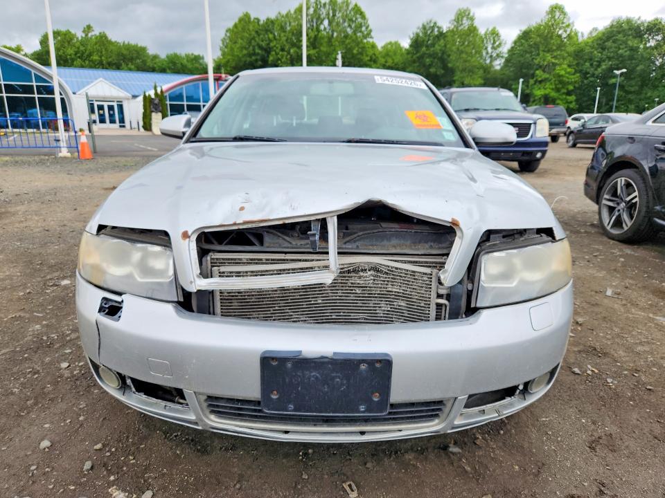 2005 Audi A4 VIN WAULC68E75A056751 COPART salvage auction — FRONT END, Vt - Certificate Of Title, sold $475 on 2026-07-02 (photo 5)