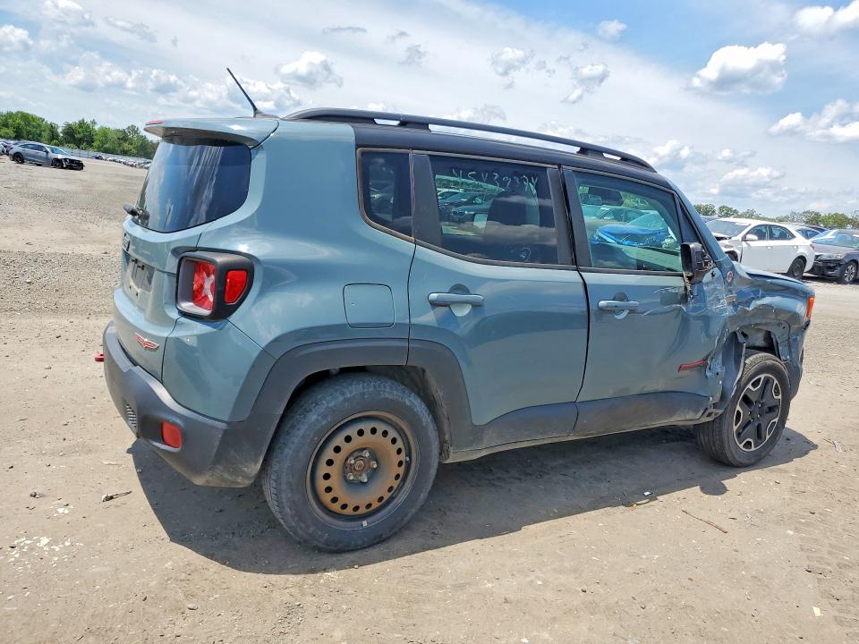 2016 Jeep Renegade VIN ZACCJBCTXGPD94008 COPART salvage auction — FRONT END, Va - Cert Of Title - Salvage, sold $1,200 on 2026-07-22 (photo 3)