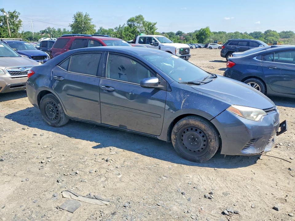 2016 Toyota Corolla VIN 2T1BURHE3GC685757 COPART salvage auction — FRONT END, Md - Cert Of Salvage > 75% Damage, sold $3,150 on 2026-07-02 (photo 4)