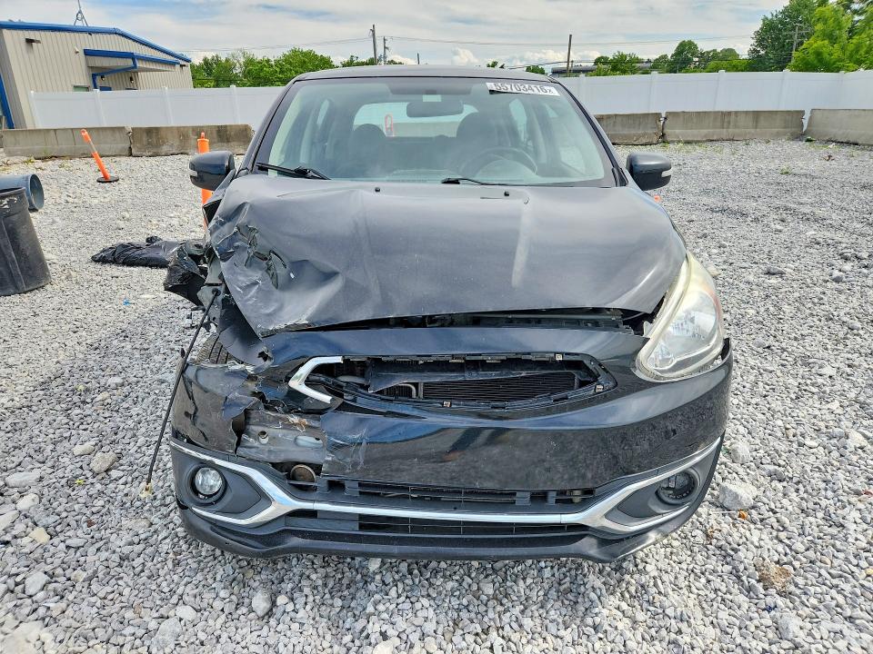 2017 Mitsubishi Mirage VIN ML32A4HJ2HH017991 COPART salvage auction — FRONT END, OH - CERT OF TITLE-SALVAGE, sold $425 on 2026-07-02 (photo 5)