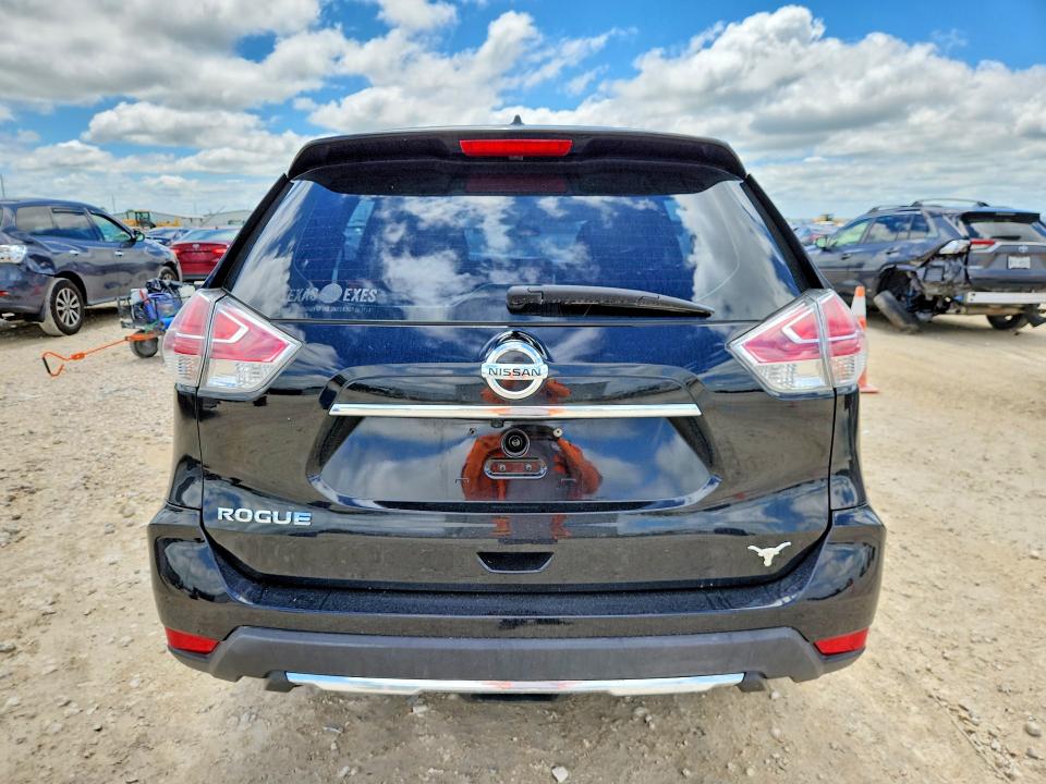2016 Nissan VIN KNMAT2MT8GP596021 COPART salvage auction — FRONT END, Tx - Salvage Vehicle Title, sold $1,000 on 2026-07-09 (photo 6)