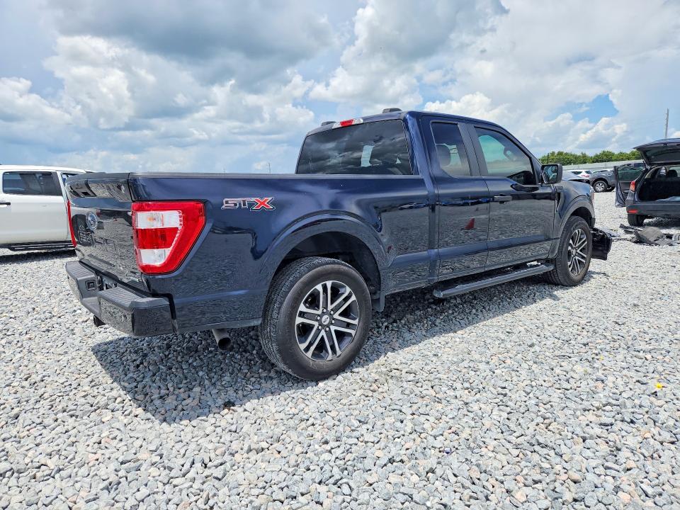 2023 Ford VIN 1FTEX1CP3PKD89893 COPART salvage auction — FRONT END, Fl - Cert Of Title Slvg Rebuildable, sold $5,800 on 2026-07-02 (photo 3)